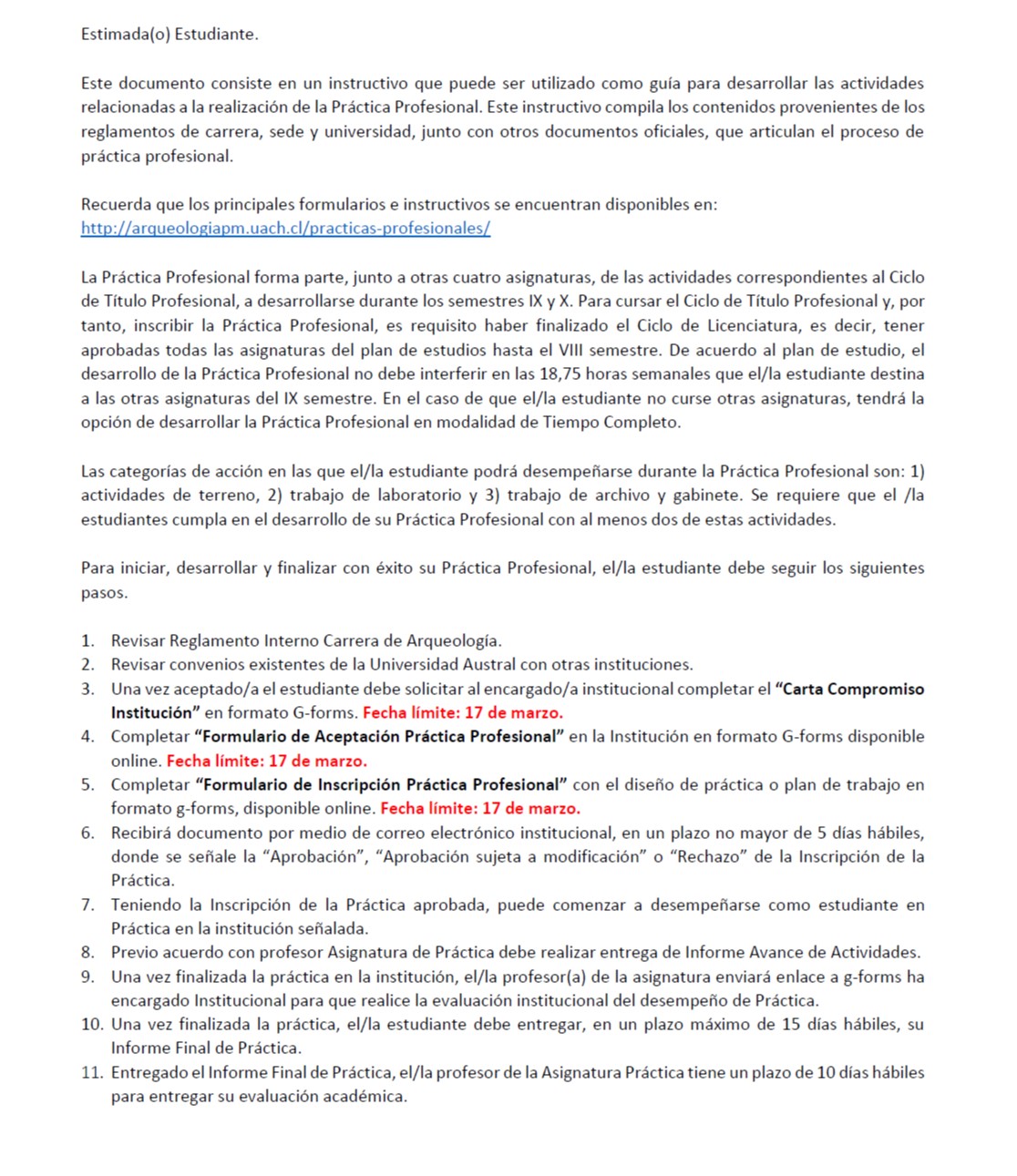 Instructivo Práctica Profesional